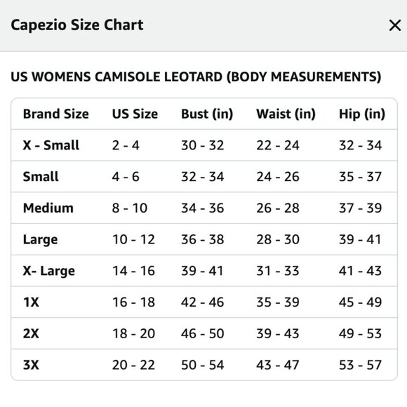 NWT Capezio Black One Piece Spaghetti Strap Cami Bratek Leotard Size Small - Picture 14 of 14